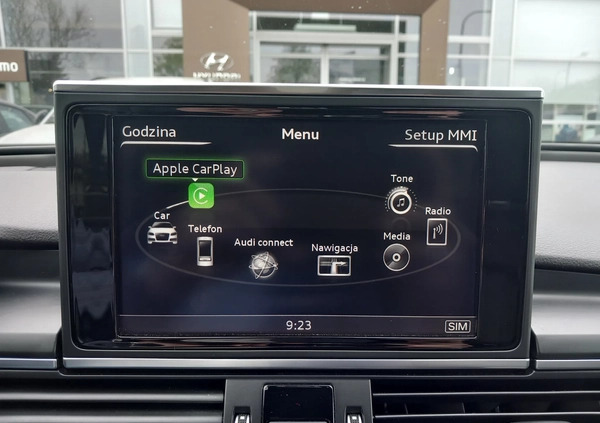 Audi A6 cena 59900 przebieg: 384772, rok produkcji 2015 z Sobótka małe 529